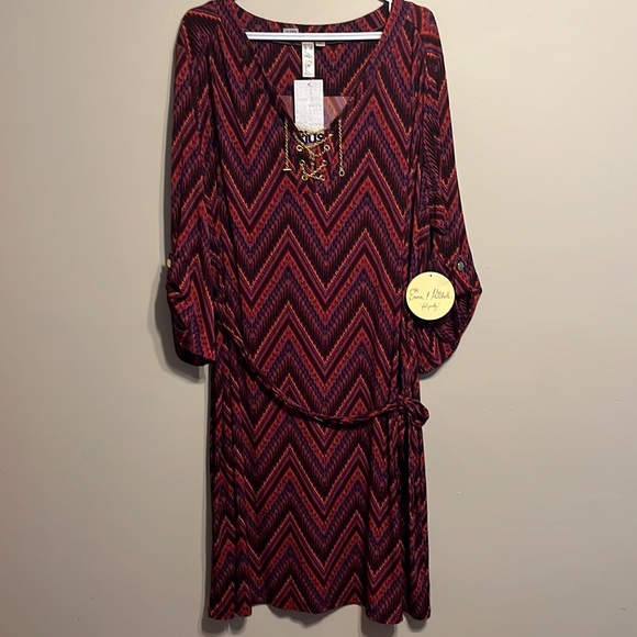 NWT 3X Emma & Michele dress - Picture 3 of 9